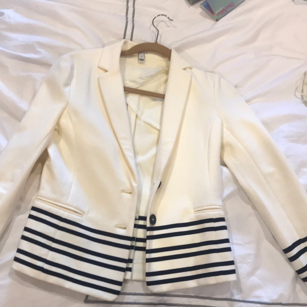 JCREW Striped Blazer